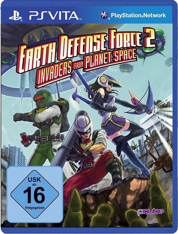 Earth Defense Force 2 - Invaders From Planet Space PlayStation Vita