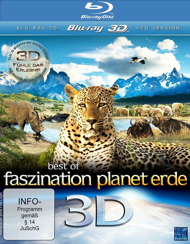 Best of Faszination Planet Erde 3D 3D Blu-ray Disc