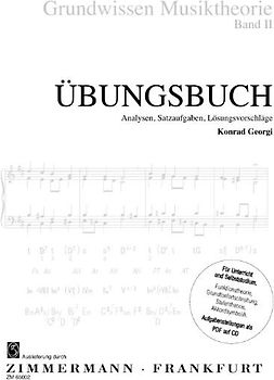Grundwissen Musiktheorie, Band II - Übungsbuch mit CD
