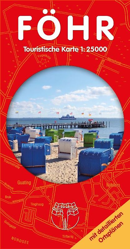 Föhr - Touristische Karte