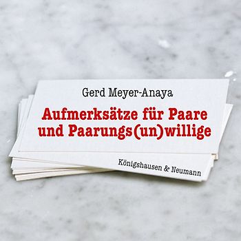 Aufmerksätze für Paare und Paarungs(un)willige