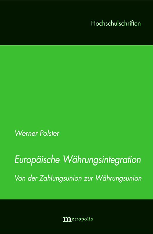 Europäische Währungsintegration