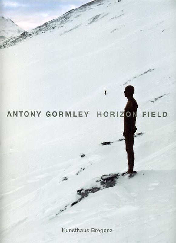 Antony Gormley. Horizon Field.. Eine Landschaftsinstallation im alpinen Hochgebirge Vorarlbergs.