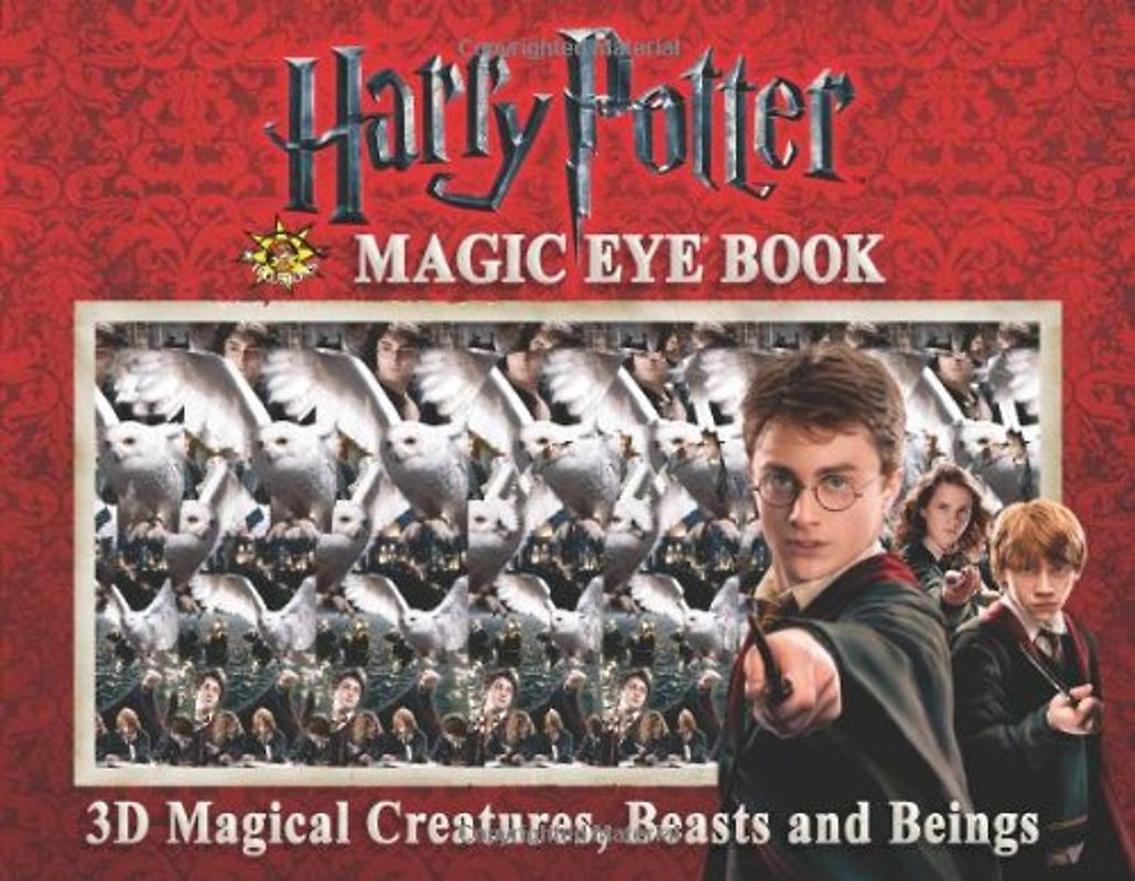 Harry Potter Magic Eye Book: 3D Magical Creatures, Beasts and Beings - Inc. Magic Eye