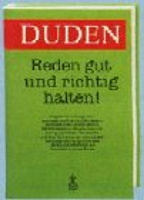 Duden - Reden gut und richtig halten