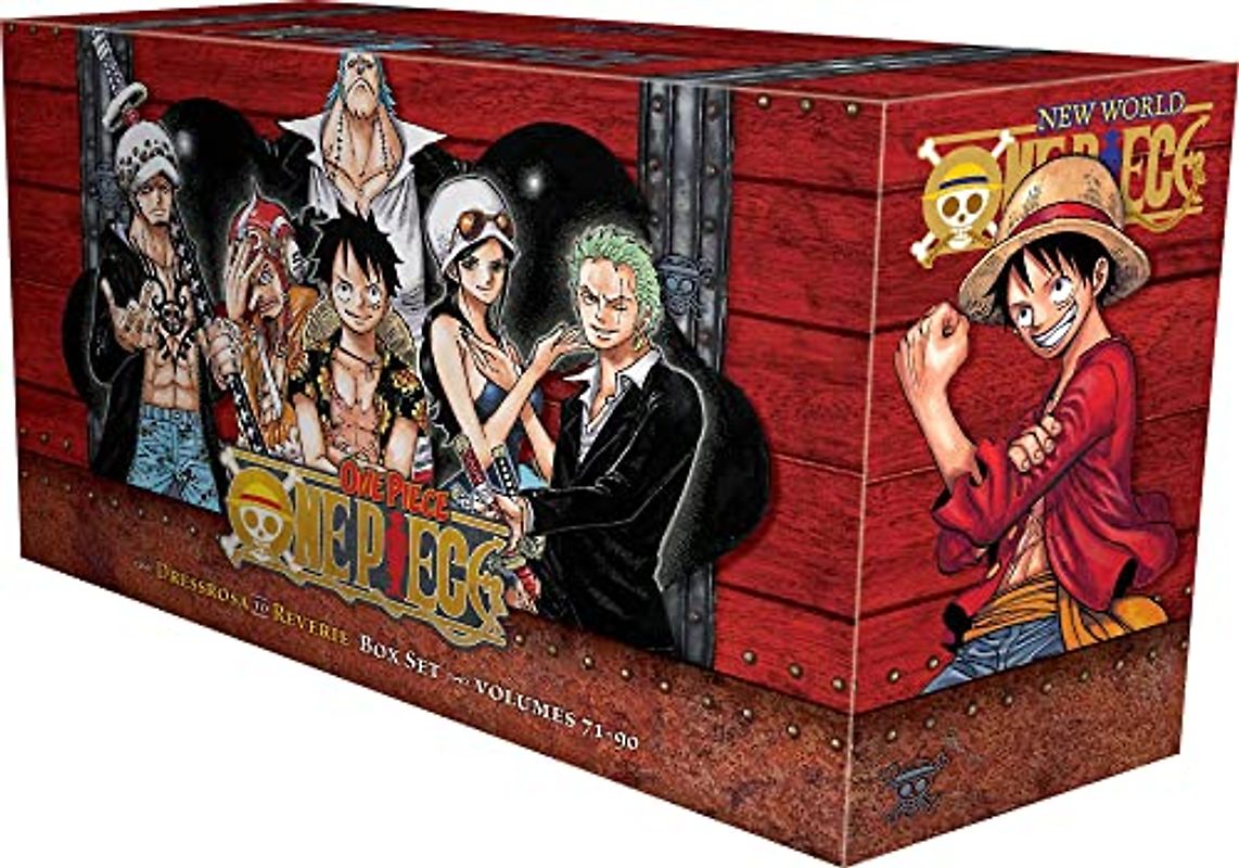 One Piece Box Set 4: Dressrosa to Reverie: Volumes 71-90 (One Piece, 71-90, Band 4)