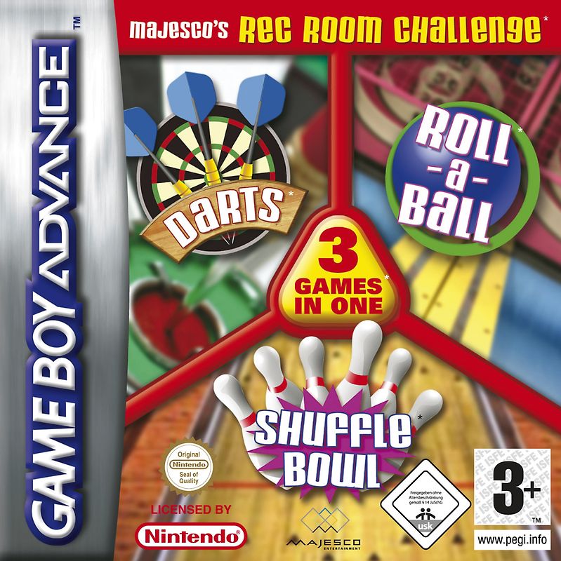 Darts   Shuffle Bowling   Skiball FairPay Nintendo Game Boy Advance