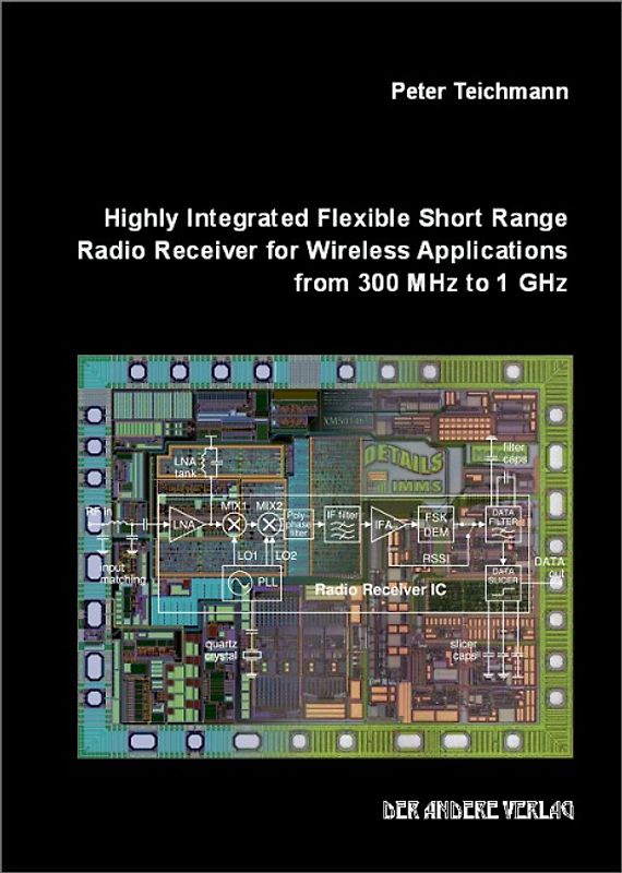 Highly Integrated Flexible Short Range Radio Receiver for Wireless Applications from 300 MHz to 1 GHz