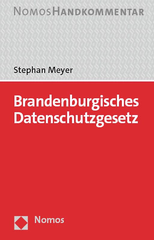 Brandenburgisches Datenschutzgesetz: BbgDSG