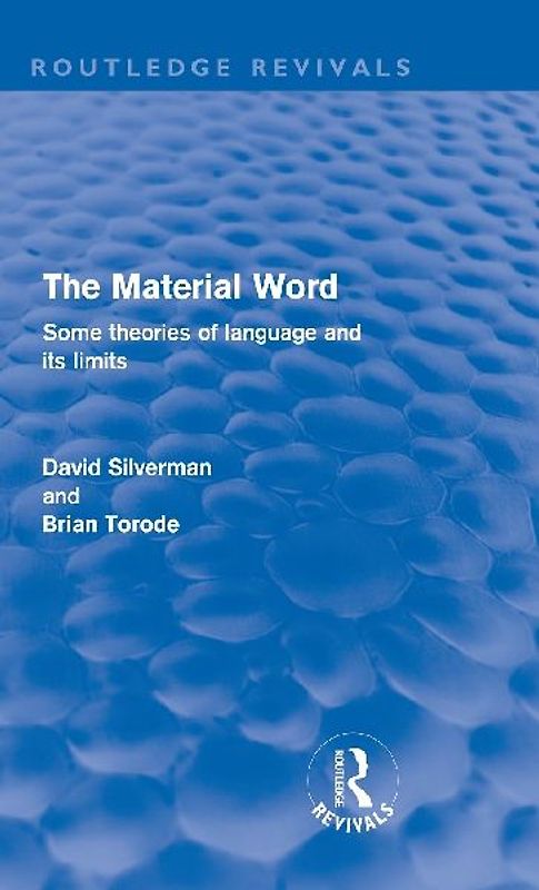 The Material Word (Routledge Revivals)