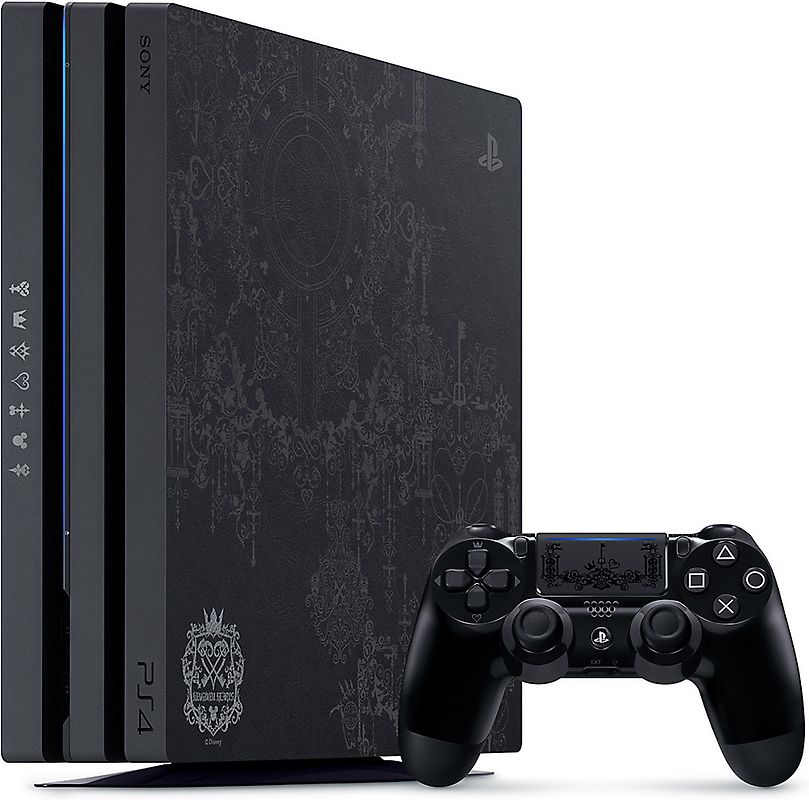 Sony PlayStation 4 pro 1 TB [Kingdom Hearts III Limited Edition inkl. Wireless Controller, ohne Spiel] schwarz