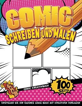 Comic Zeichnen Zubehör Jugendliche: Kreatives Kinderbuch Zu Schreiben Und Zeichnen Eines Personalisierten Comic Buchs | Geschenkideen 10 Jährige Mädchen