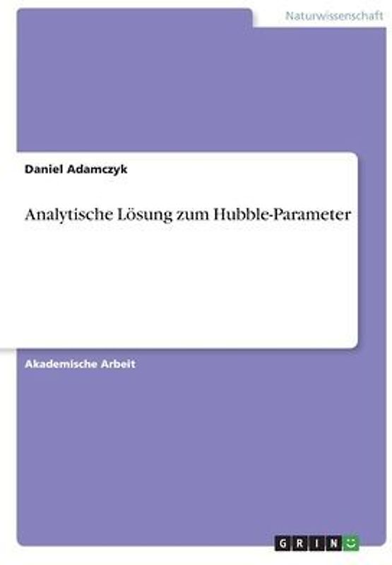 Analytische Lösung zum Hubble-Parameter