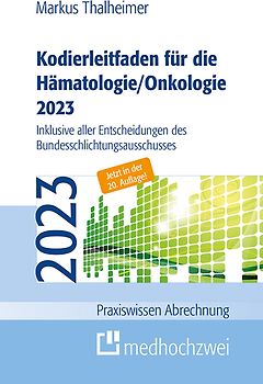 Kodierleitfaden für die Hämatologie/Onkologie 2023