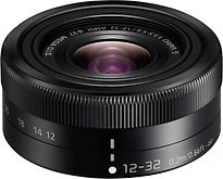 Image of Panasonic Lumix G VARIO 12-32 mm F3.5-5.6 ASPH. O.I.S. 37 mm filter (geschikt voor Micro Four Thirds) zwart (Refurbished)