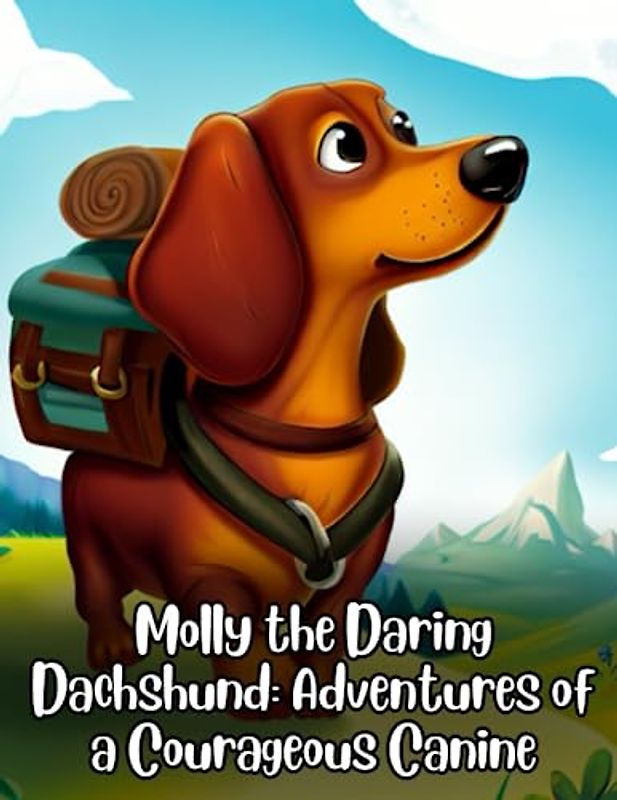 Molly the Daring Dachshund - Adventures of a Courageous Canine: Short Story For kids About Dachshund, Perseverance & Self-Confidence I A Motivational Book For kids I Gift For Kids.