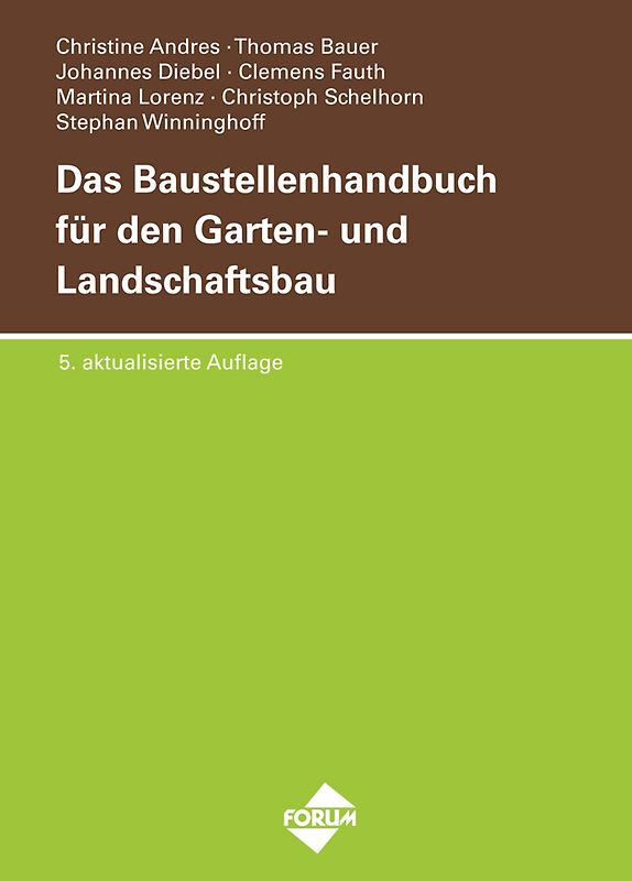 Das Baustellenhandbuch für den Garten- und Landschaftsbau