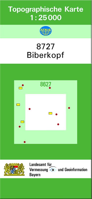 TK25 8727 Biberkopf