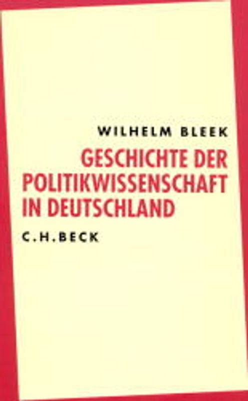 Geschichte der Politikwissenschaft in Deutschland