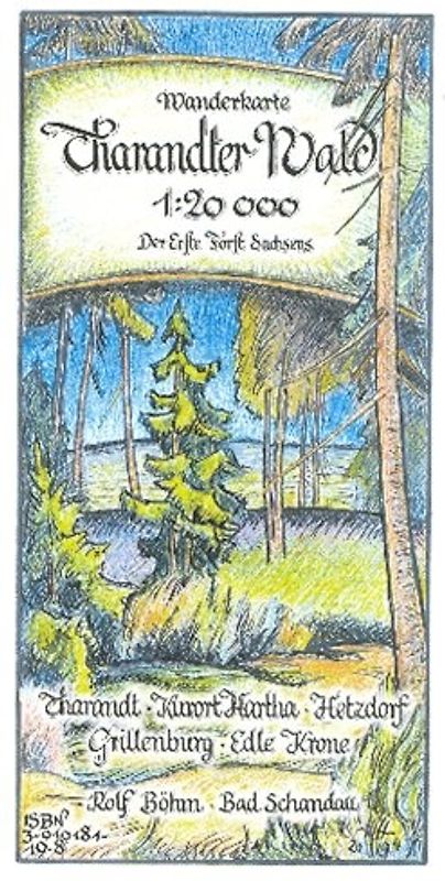 Tharandter Wald 1:20000