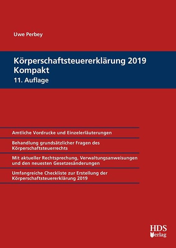 Körperschaftsteuererklärung 2019 Kompakt