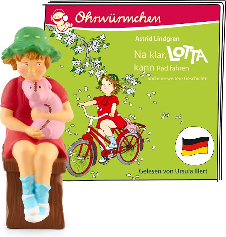 Tonies®: Na klar, Lotta kann Radfahren / Lotta zieht um