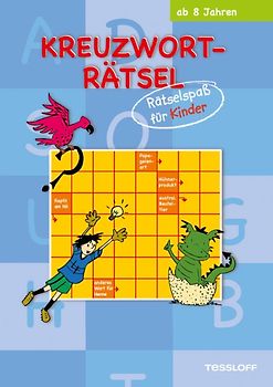 Kreuzworträtsel ab 8 Jahren (Blau)