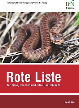 NaBiV Heft 170/3: Rote Liste der Tiere, Pflanzen und Pilze Deutschlands - Reptilien