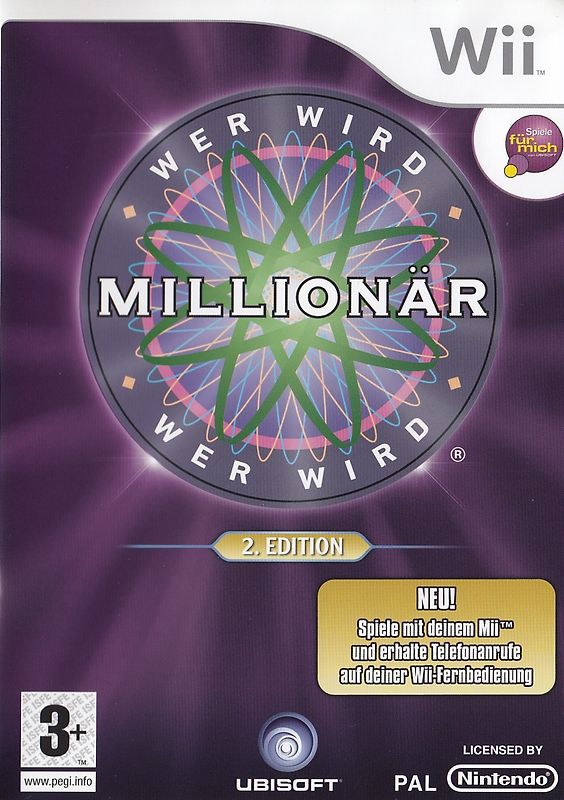 Wer wird Millionär? 2. Edition [Internationale Version] Nintendo Wii