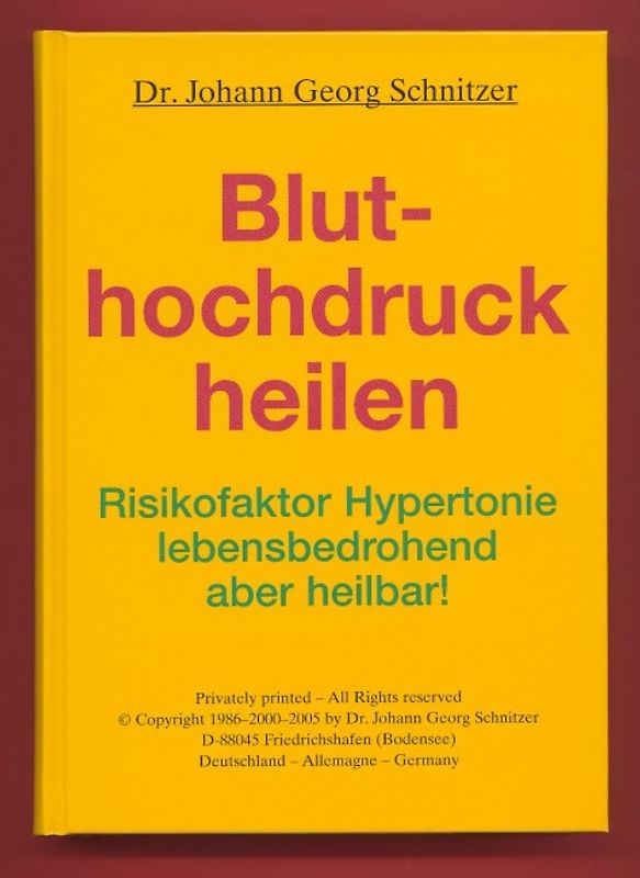 Bluthochdruck heilen