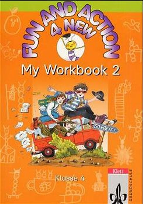 Fun and Action New / My Workbook 2, Klasse 4