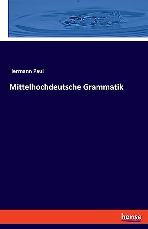 Mittelhochdeutsche Grammatik
