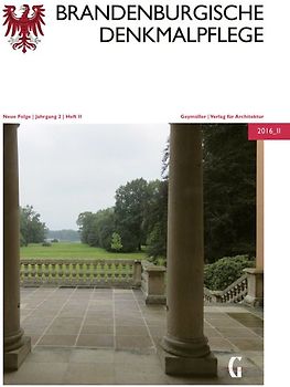 Brandenburgische Denkmalpflege | Neue Folge