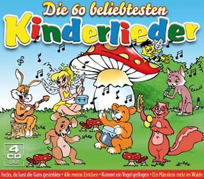 Various - 60 beliebtesten Kinderlieder [4 CDs]