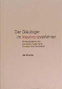 Der Gläubiger im Insolvenzverfahren