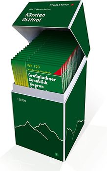 Kärnten - Osttirol, Wanderkarten Set 1:50.000