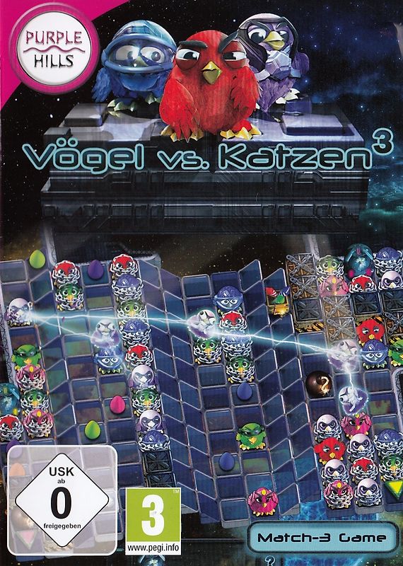 Vögel vs. Katzen 3 [Purple Hills] PC Spiele