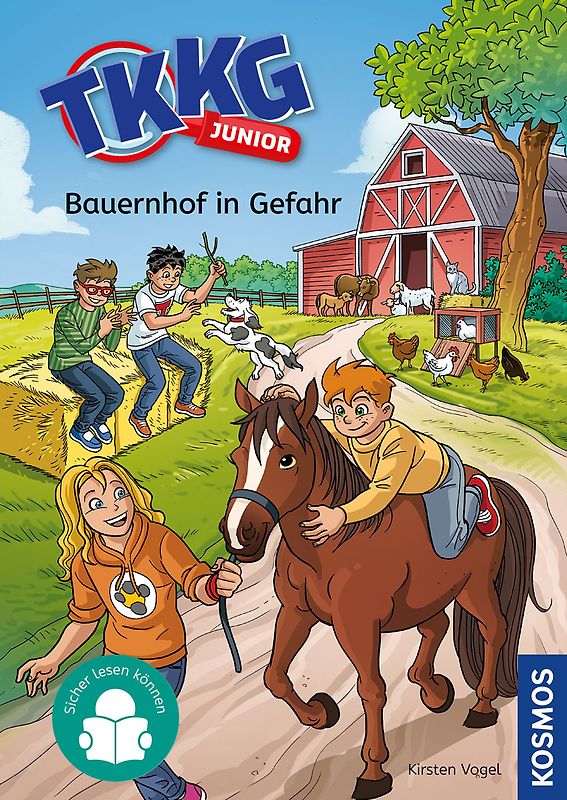 TKKG Junior, 6, Bauernhof in Gefahr