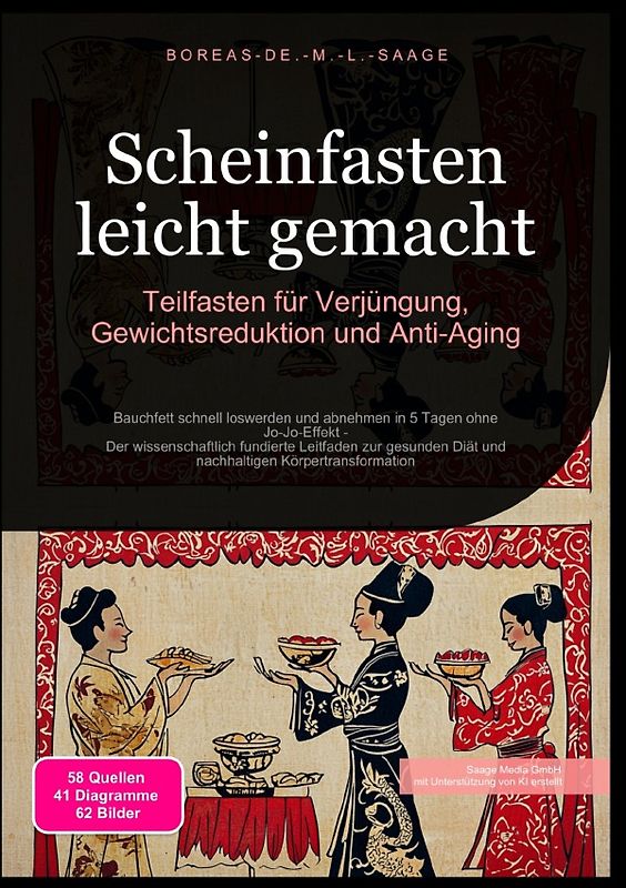Fasten (DE) / Scheinfasten leicht gemacht: Teilfasten für Verjüngung, Gewichtsreduktion und Anti-Aging