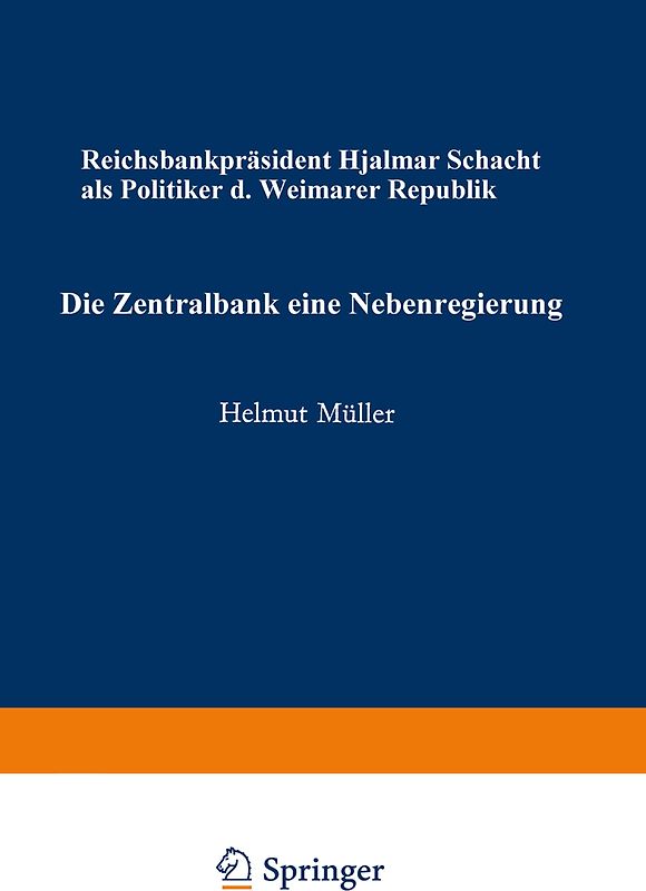 Die Zentralbank — eine Nebenregierung