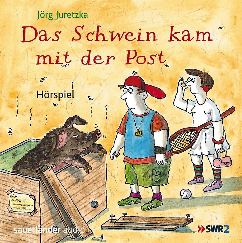 Das Schwein kam mit der Post