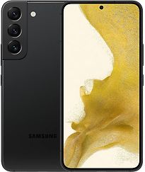 Image of Samsung Galaxy S22 Dual SIM 128GB zwart (Refurbished)