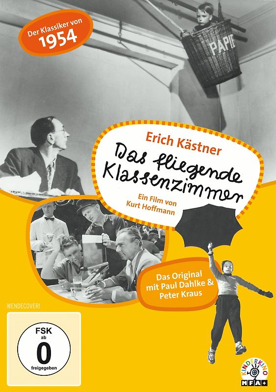 Erich Kästner: Das fliegende Klassenzimmer - 1954 Erich Kästner DVD