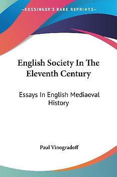 English Society In The Eleventh Century