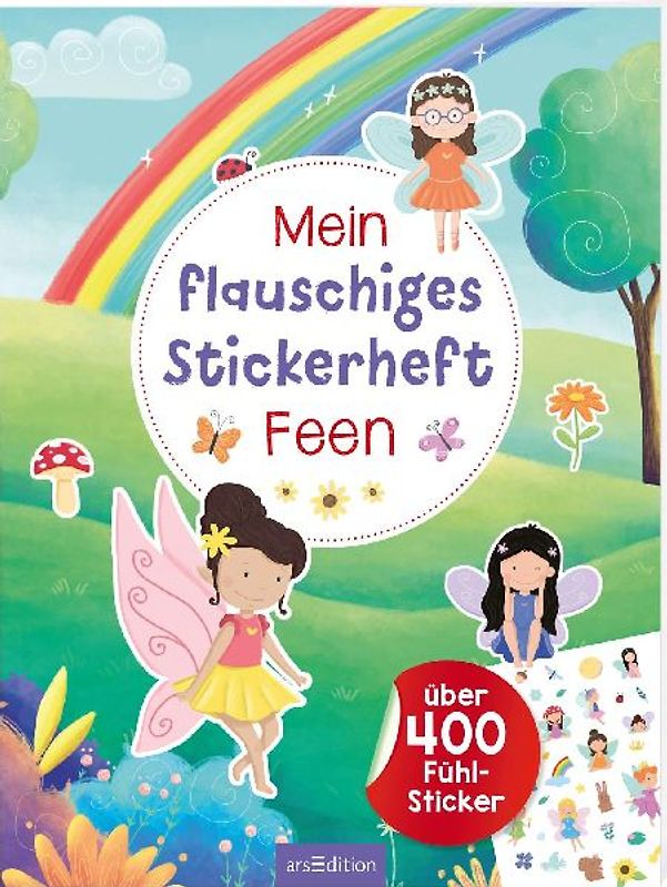 Mein flauschiges Stickerheft - Feen