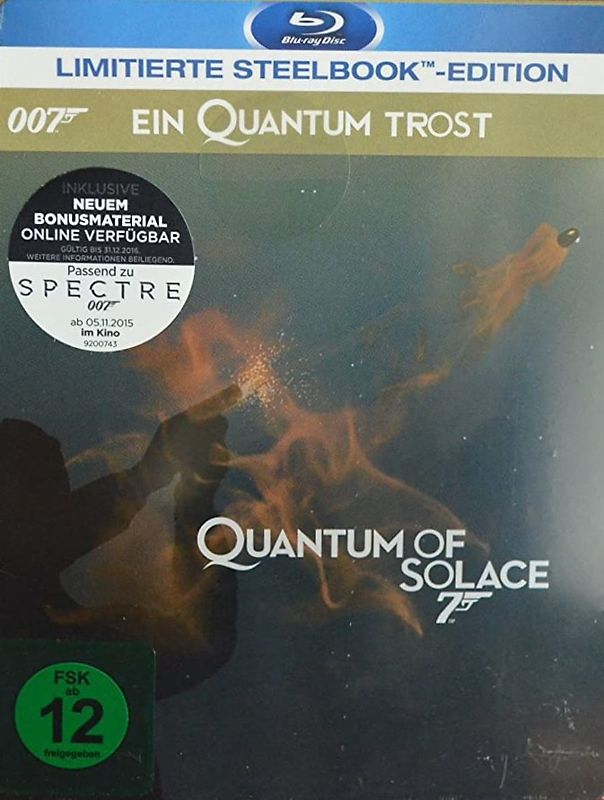 James Bond 007 - Ein Quantum Trost [Limited Edition, Steelbook] Blu-ray Disc