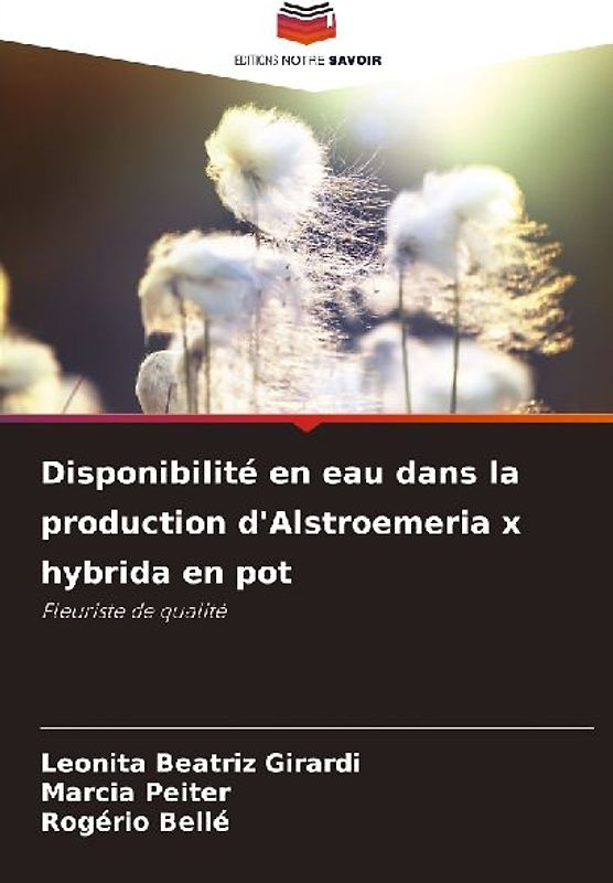 Disponibilité en eau dans la production d'Alstroemeria x hybrida en pot