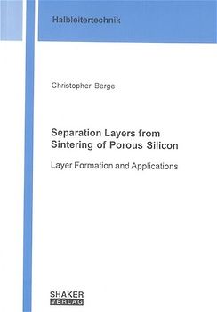 Separation Layers from Sintering of Porous Silicon