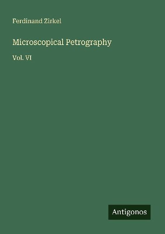 Microscopical Petrography