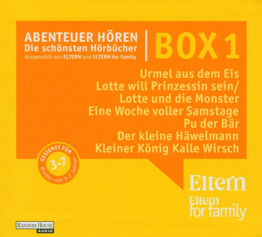 Various - Eltern Box I (3-7 Jahre)